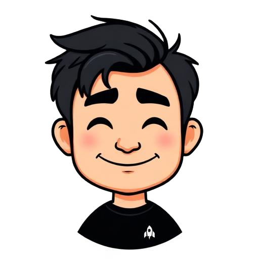 Emoji-style avatar inspired by Elon Musk